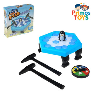 Jogo de Tabuleiro Pinguim Numa Fria | Quebra-Gelo Infantil com Martelos