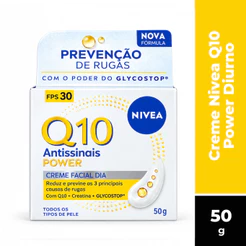 Creme Facial Antissinais Q10 Power Diurno Todos os Tipos de Pele Nivea - 50g