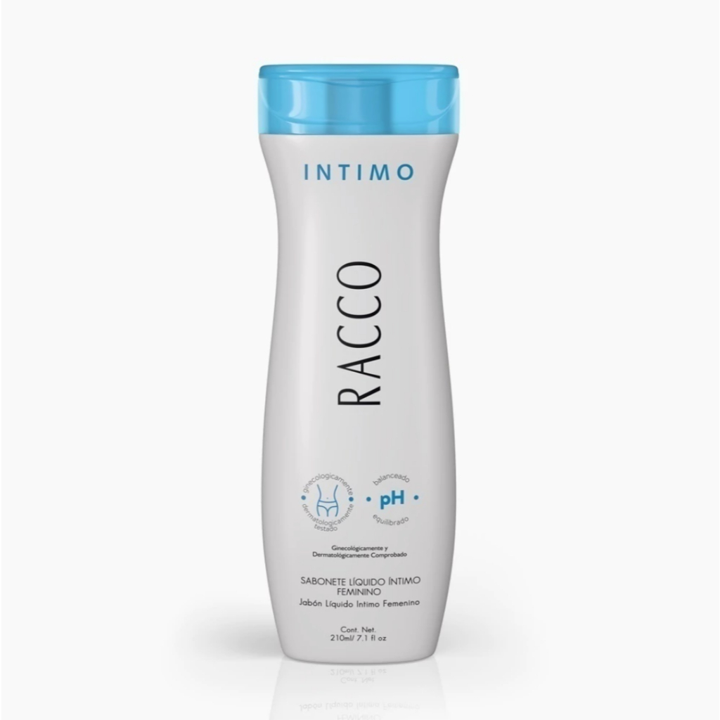 Sabonete Líquido Íntimo Feminino Racco 210ml Higiene e Cuidado Diário