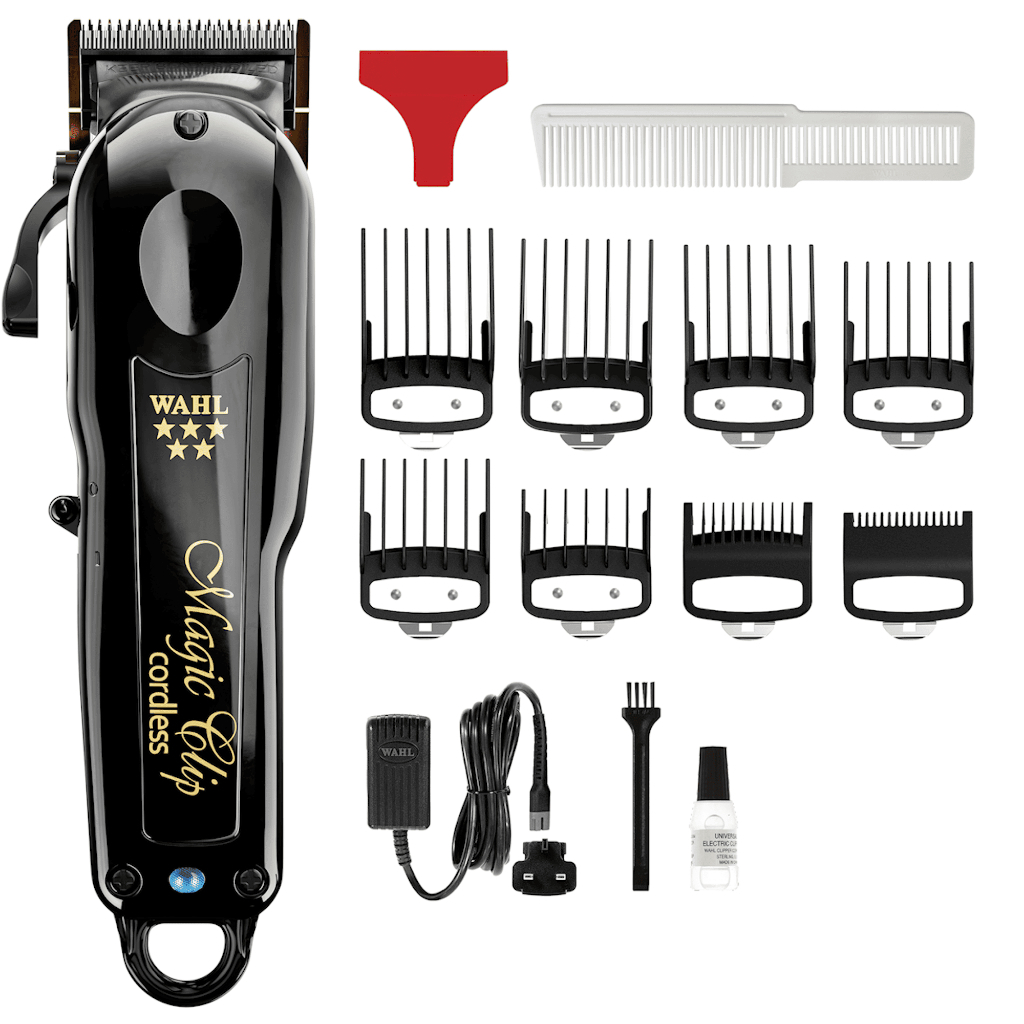 Wahl Maquina de Cortar Cabelo Magic Clip Black Sem Fio Bivolt 6500 RPM Motor Silencioso