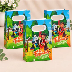 KIT PEGUE E MONTE SACOLINHAS para Festas Mimos Aniversários Lembrancinhas FAZENDA DO ZÉNON