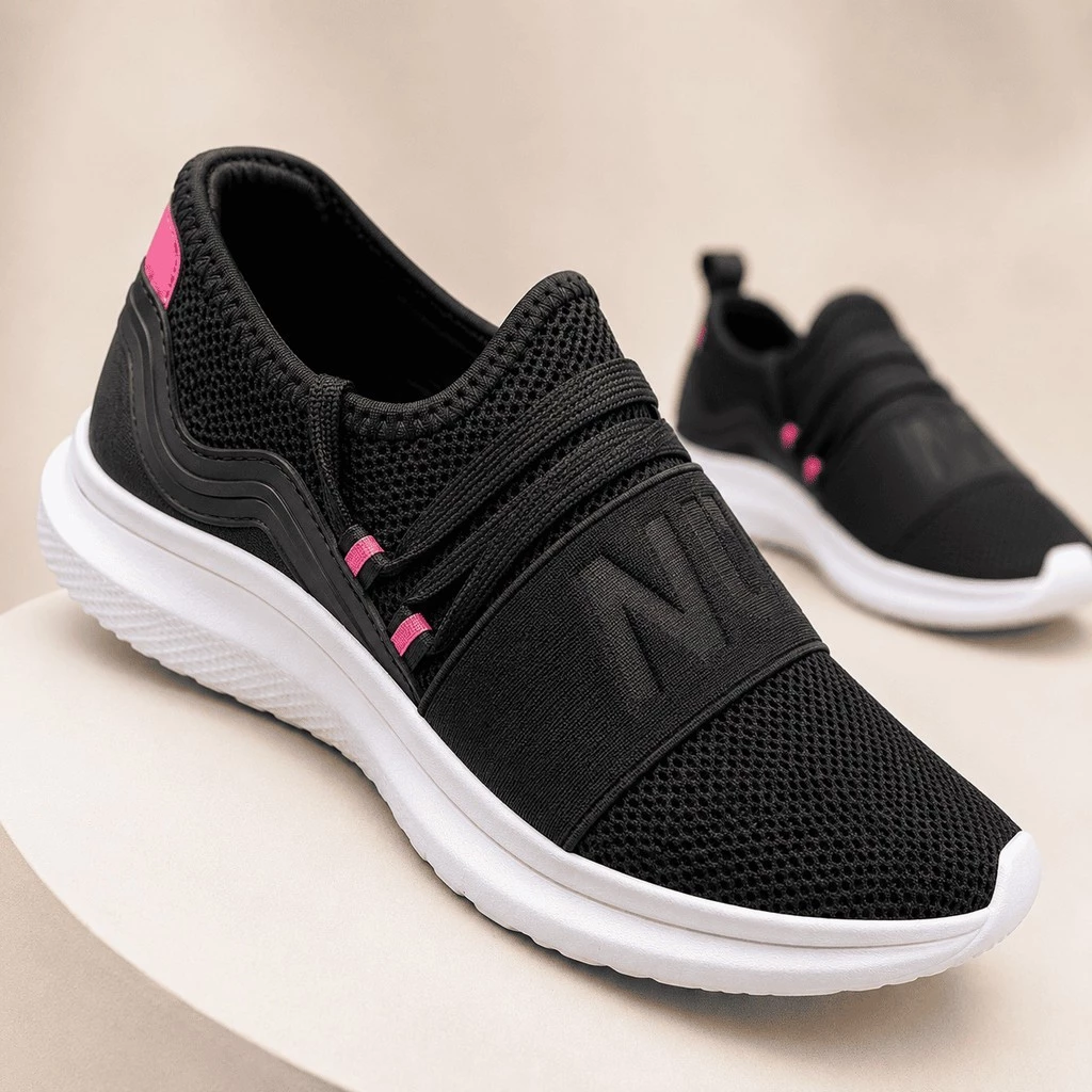 Tênis Feminino Meia Macio Leve confortável Lançamento