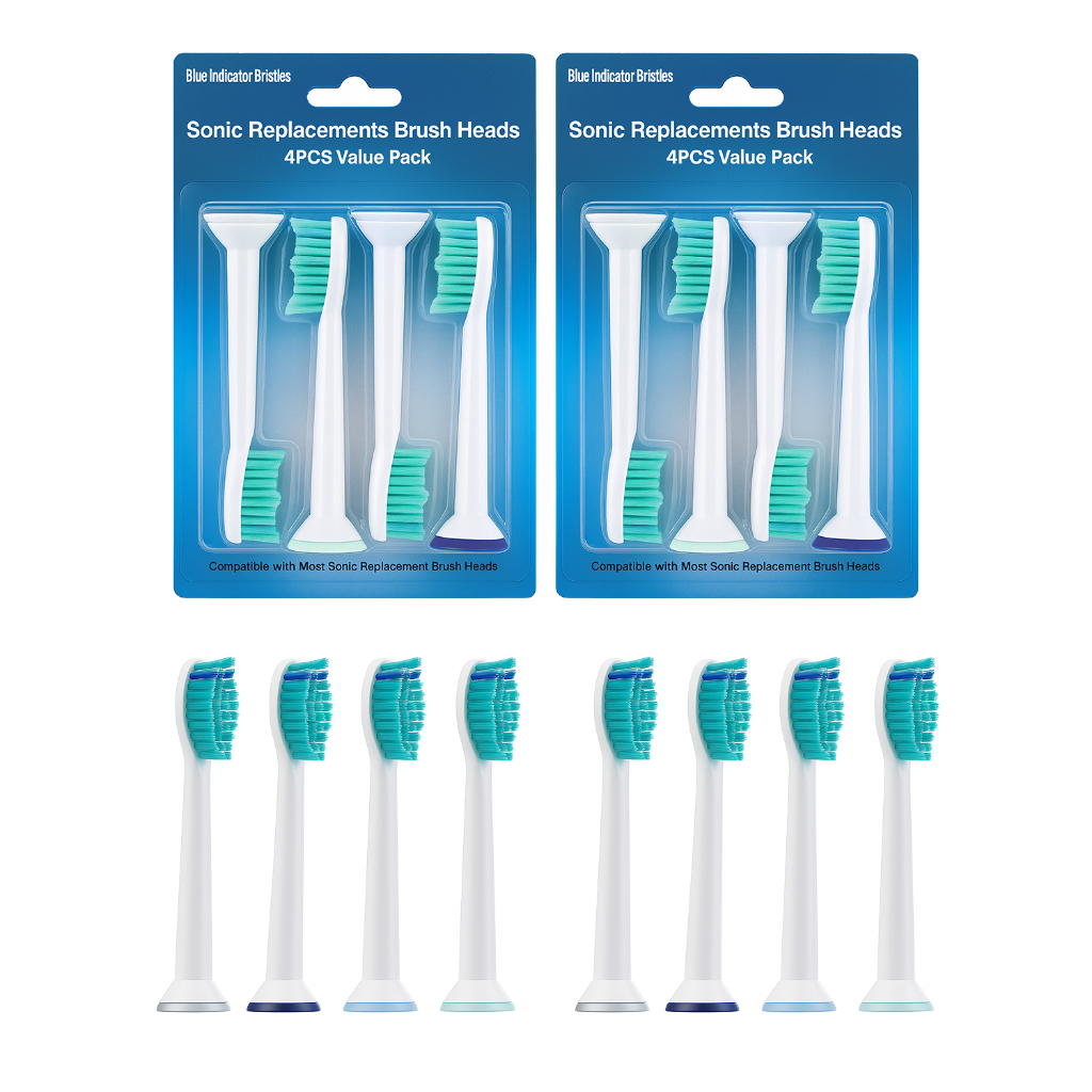 Refil Escova de Dente Elétrica Philips Colgate Sonicare, SonicPro, HX3, HX6 e HX9
