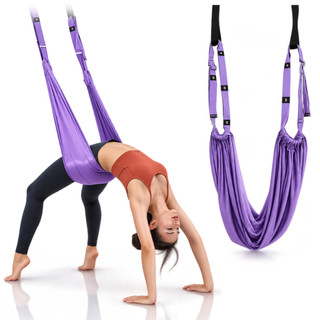 Fita Suspensa Yoga Pilates Aérea Elástica Fitness Pro