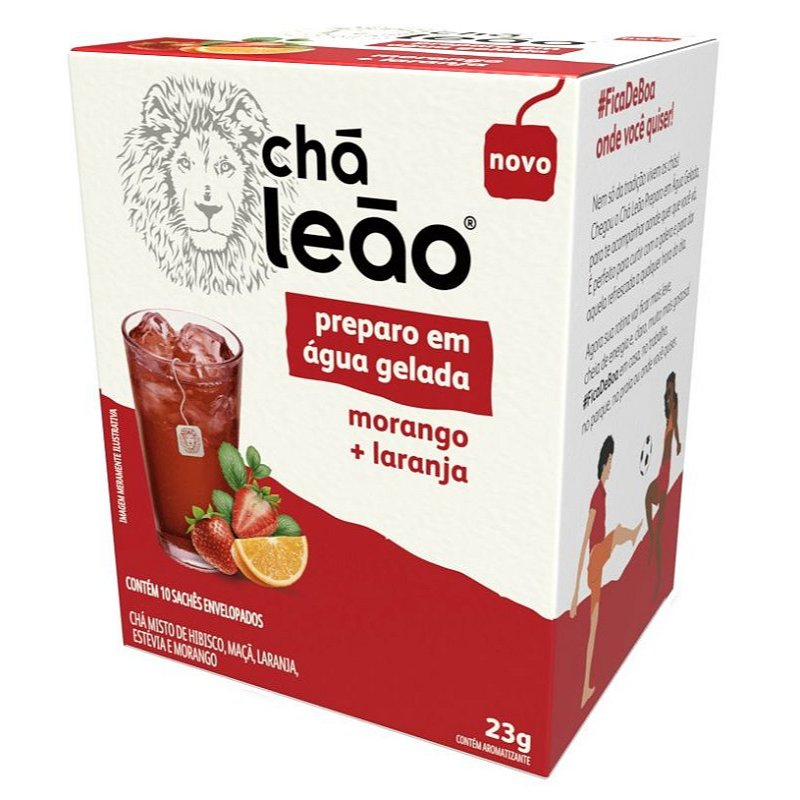 Kit Chá Leão Água Gelada 7 Caixas 10 Sachês Cada · foto 2