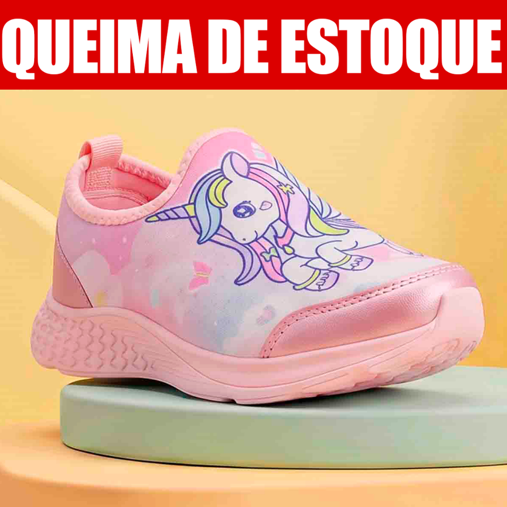 Tenis Infantil Menina Unicornio Tenis Infantil Feminino Criança