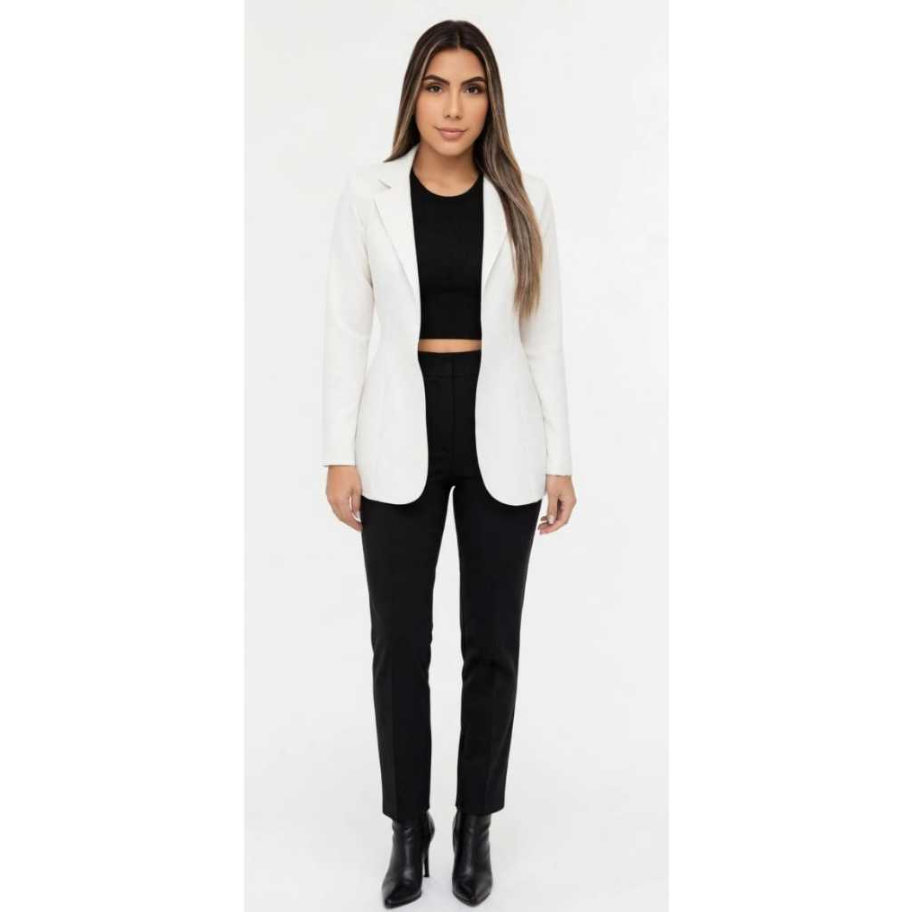Casaco Sobretudo Feminino Maxi Neopreme Moda Inverno Luxo
