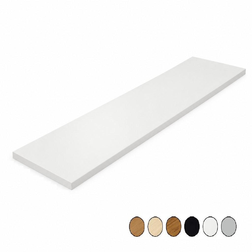Prateleira e Tampo 30x50 para mesa bancada Várias Cores em MDF espessura 15mm medida 50x30 cm