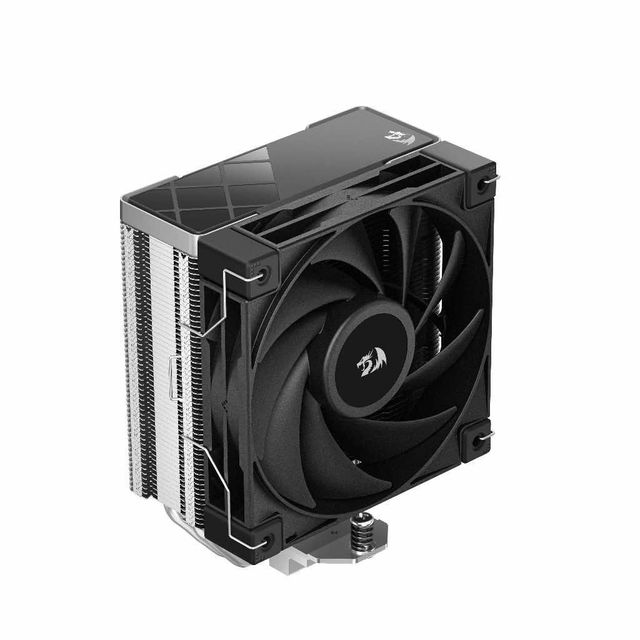 Air Cooler GamerStorm X Redragon AK400 Com 4 Heatpipes Niquelados E Fan 120mm Fluído Dinâmico