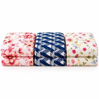 Lençol de Baixo com Elástico Supercal Com Estampas Variadas Solteiro, Casal, Queen Corttex