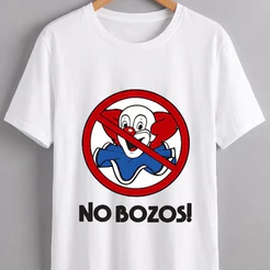 Camiseta No bozo No palhaço Unissex