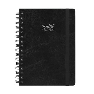 Caderno Pontilhado Bullet Journal Capa Dura 90g 15x21cm 80 Folhas (ISCOOL OFICIAL)
