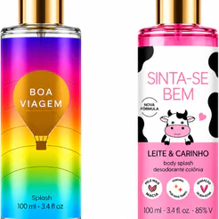 Dupla Body Splash Feminino Dream Boa Viagem + Deleite 100ml