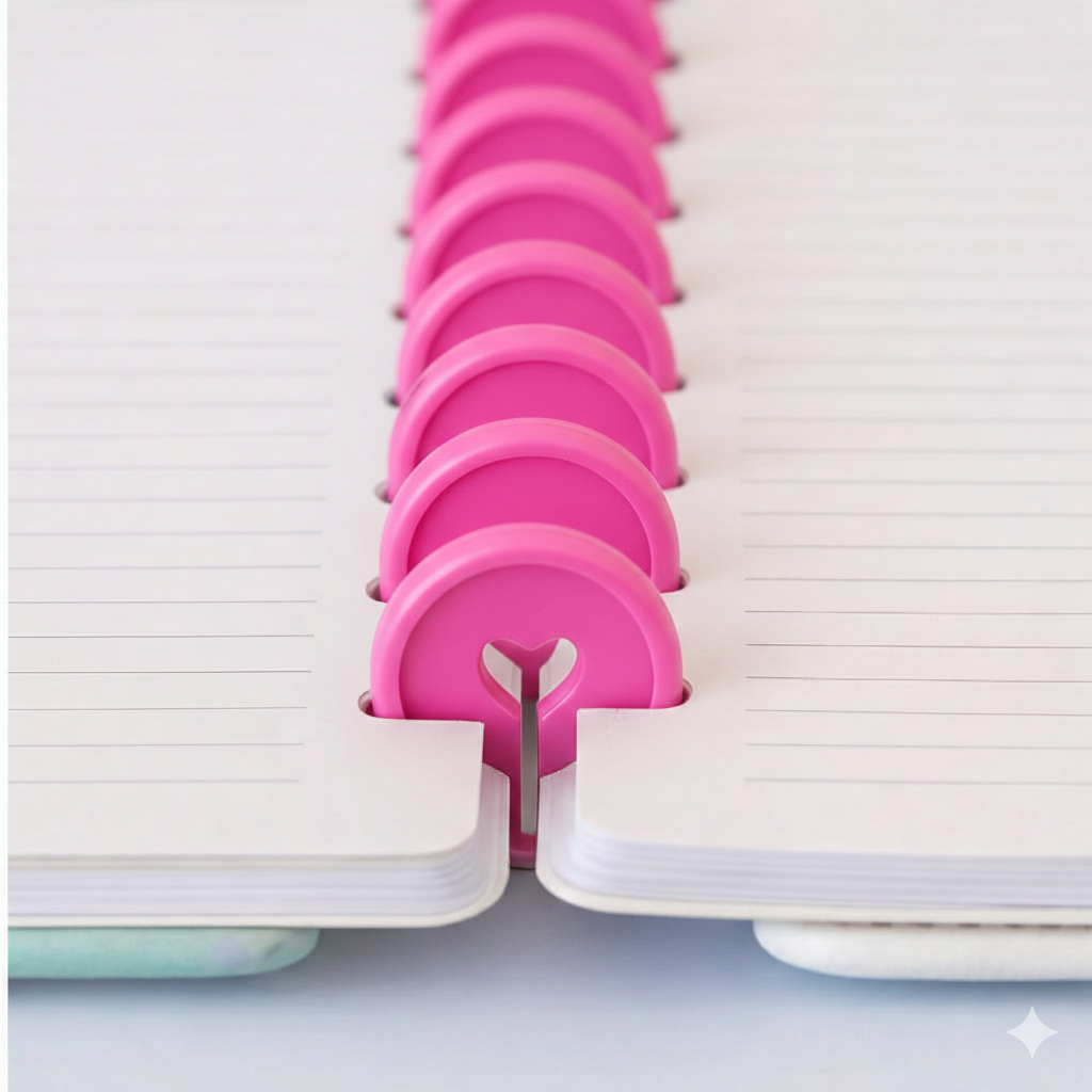 Detalhes do Caderno de discos  personalizado - Caderno com nome Planner personalizado - Caderno A4 e A5 - Chuva de Corações