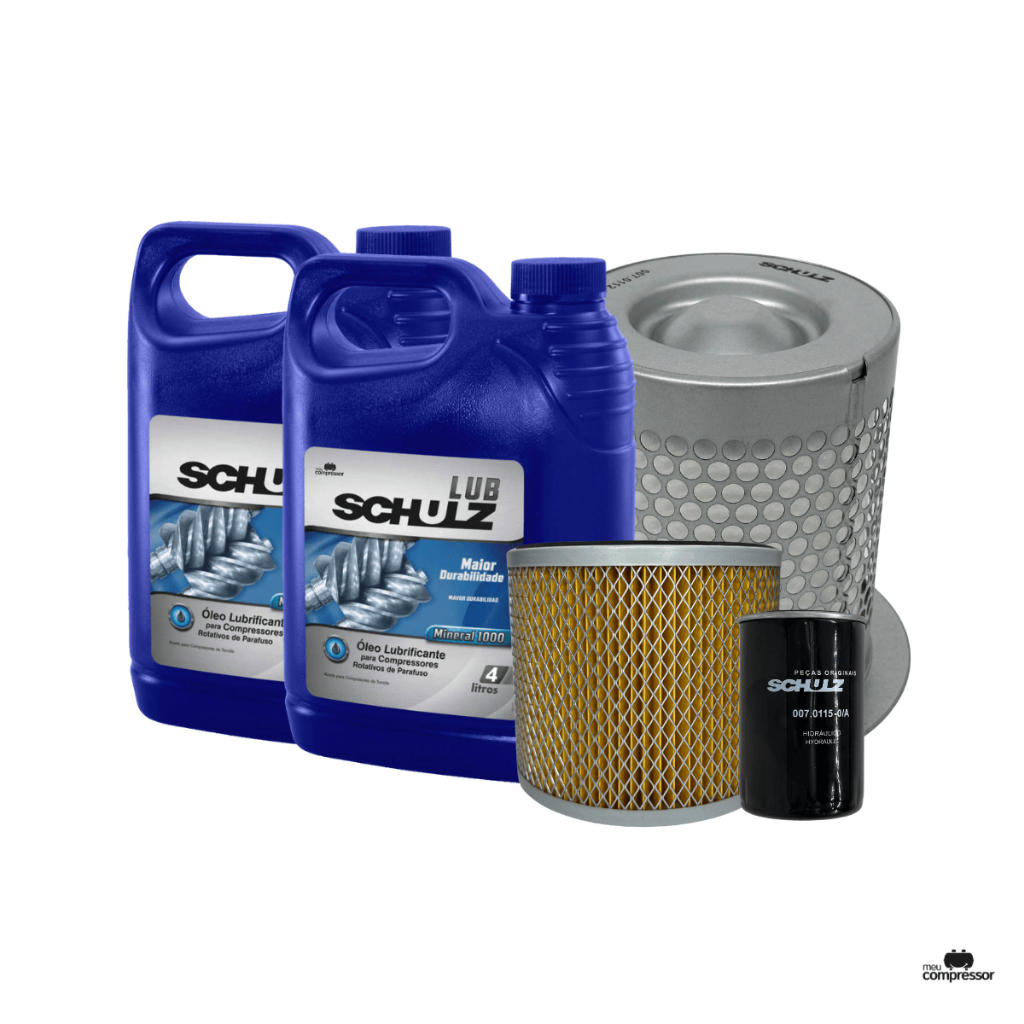 Kit Manutenção Preventiva Completa Compressor Schulz - Srp 2005 / Srp 2008 / Srp 2010 / Srp 2015