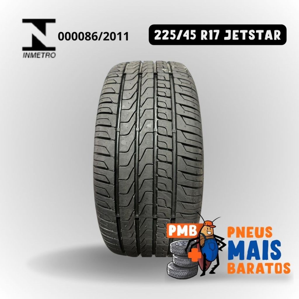 Pneu 225/45R17 Remold Aro 17 - JET