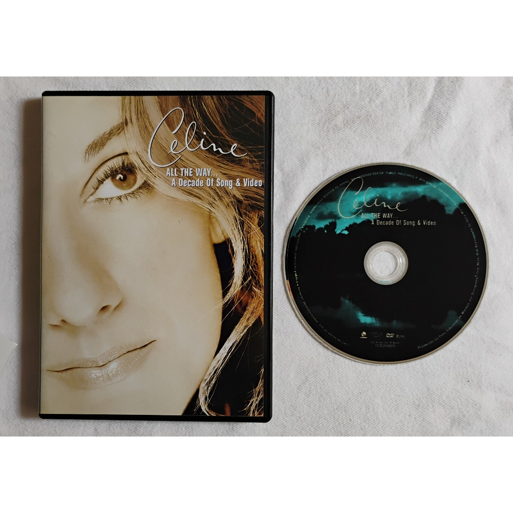 DVD Celine: All the Way... A decade of song and video