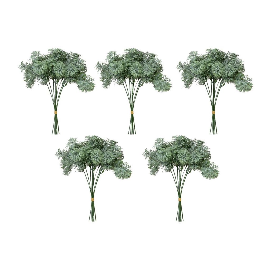 Buque Pick Grama Decoração Para Arranjos Artificial Folhagem
