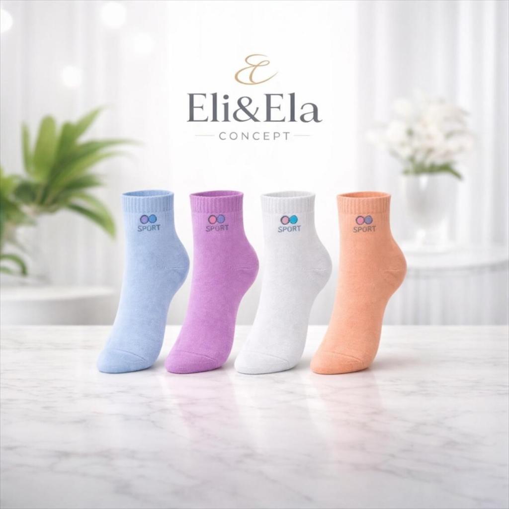 Kit 3 Pares de  Meias Masculino/Feminino Cano Médio Juvenil/Adulto Estilo Casual e Dia a Dia