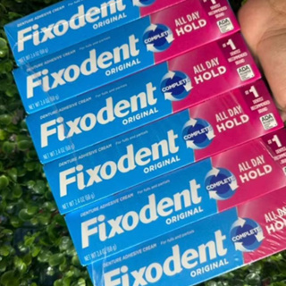 Fixodent Original 68g Fixador De Prótese Em Gel Sem Glúten em Oferta na Shopee