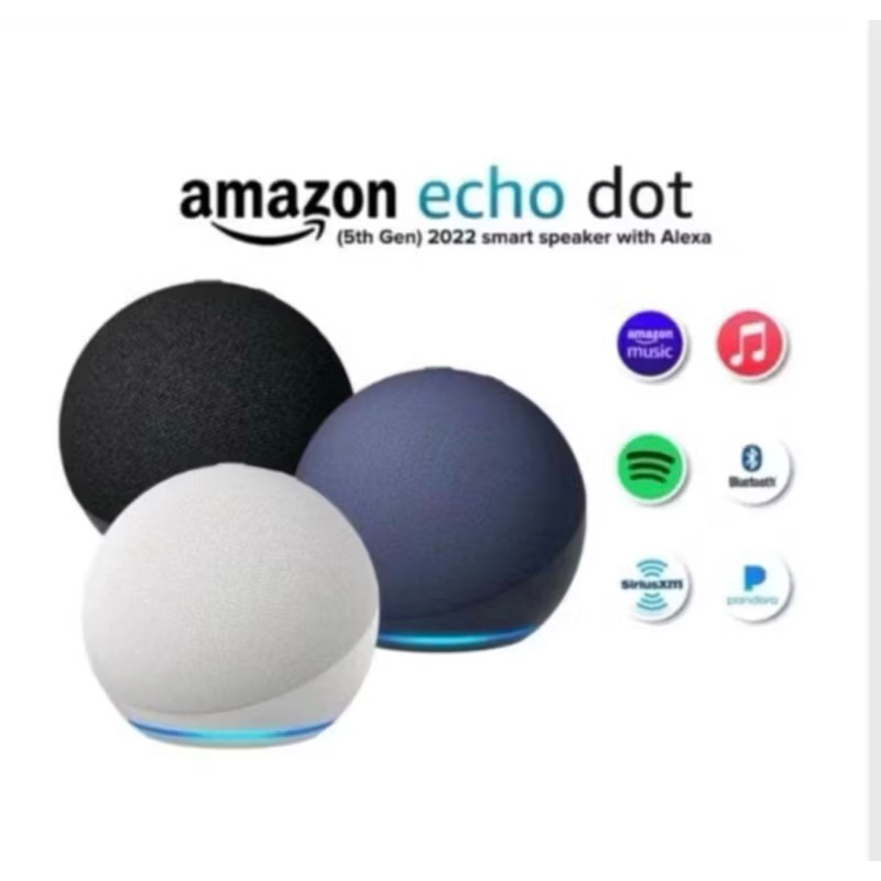 Assistente Virtual Alexa Echo Dot 5 Geração Alto Falante Original
