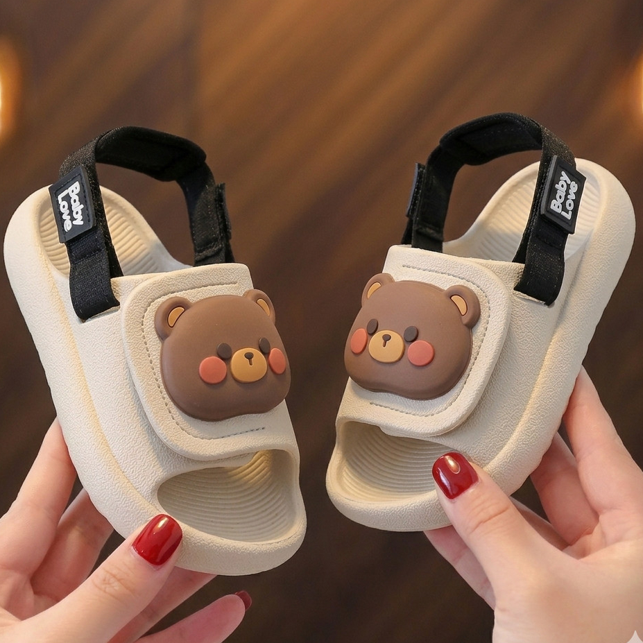 Sandália Babuche Chinelo Infantil Menino Ortopédico 3D Ajustável