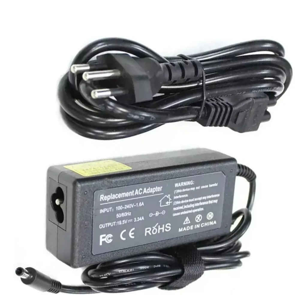 Fonte Carregador Para Dell Inspiron 13 7000 P57g 19,5v 3,34a 65w 823