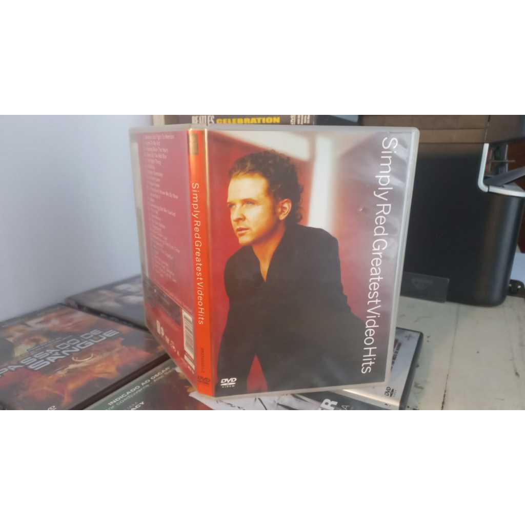 Dvd Simply Red Greatest Video Hits - ótimo estado
