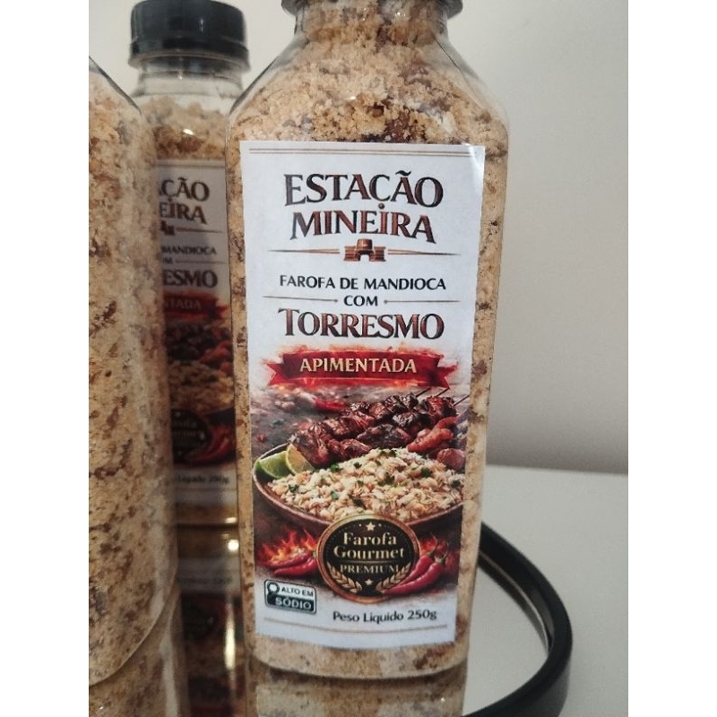 Farofa de Torresmo Estação Mineira em Oferta na Shopee