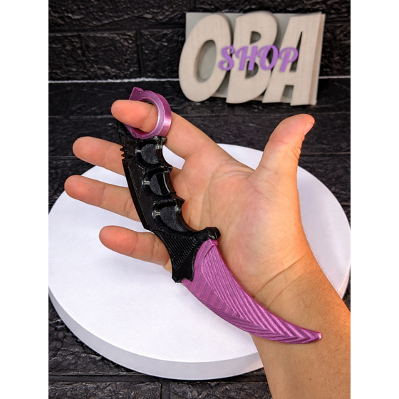 Faca Karambit Gamer – 20cm para Decoração e Coleção