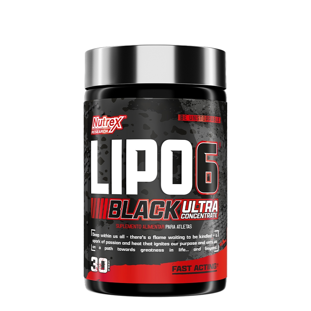 Termogênico Lipo-6 Black Ultra Concentrado 30 Cáps - Nutrex Research em Oferta na Shopee