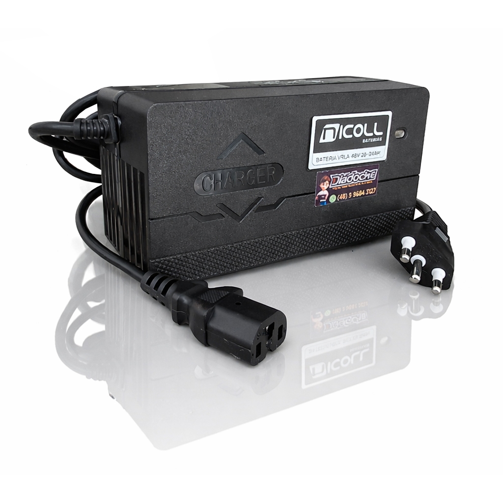 Carregador Nicoll 36v 10-15ah Bateria De Chumbo em Oferta na Shopee