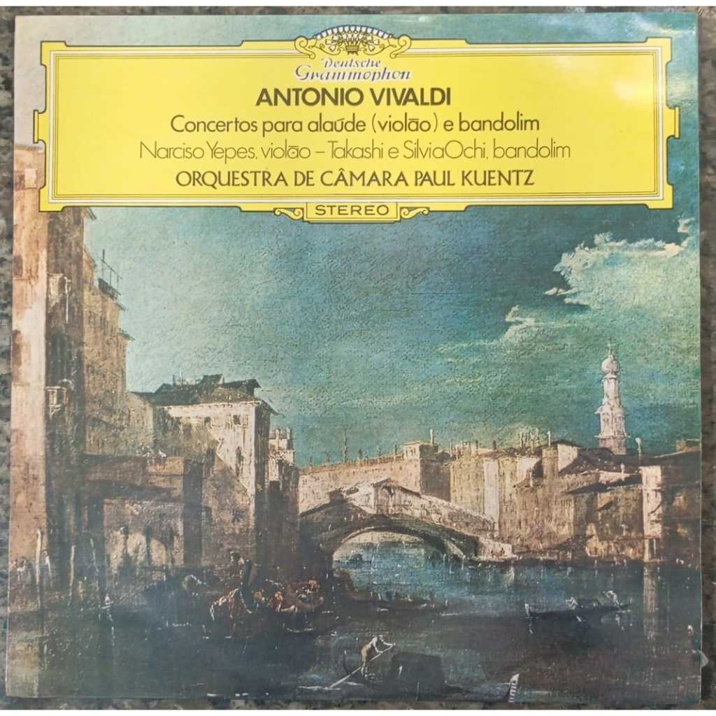 Lp Antonio Vivaldi-concertos Alaúde-câmara Paul Kuentz-1972 Edição Limitada