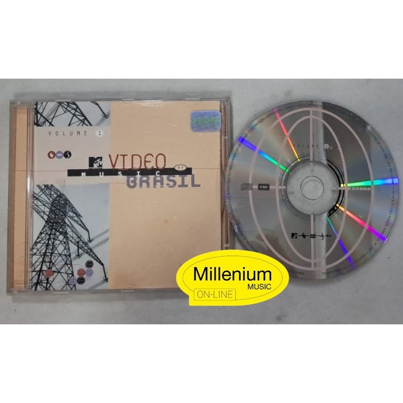 CD MTV Video Music Brasil 97 Volume 1 -1997 Original Gravadora Colecionador Ótimo Estado