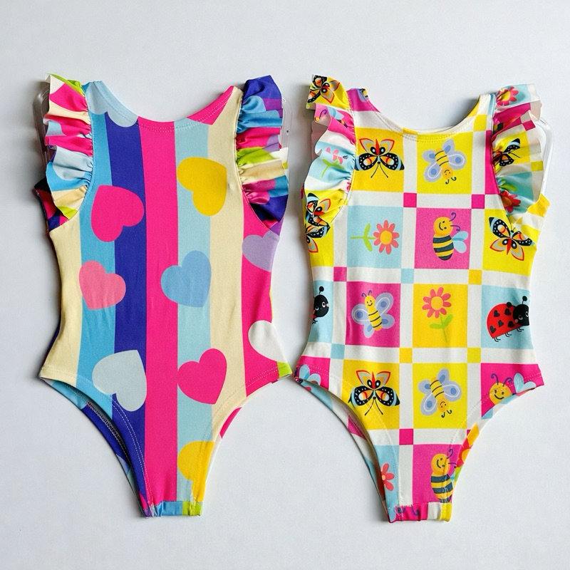 Maiô Infantil Menina Piscina Verão Moda Praia Várias Estampas em Oferta na Shopee