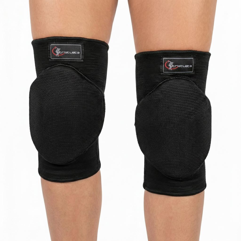 Joelheira Infantil Triatleta para Futsal e Vôlei - Proteção e Conforto para os Pequenos Atletas