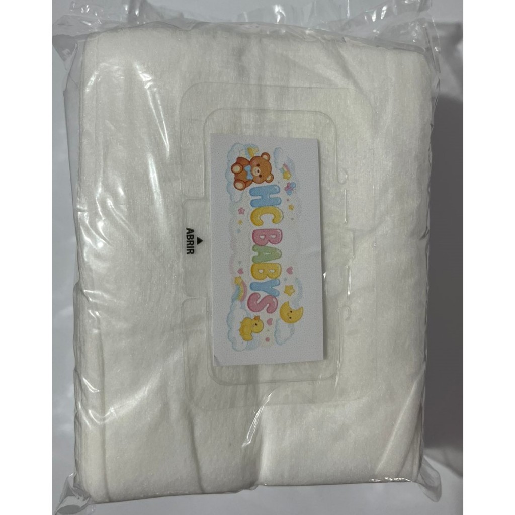 1000 toalhas umedecidas lisa (10 pacotes ) 100 unidades cada pacotes em Oferta na Shopee