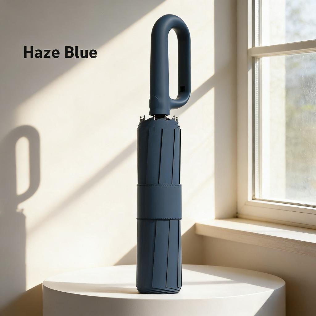 Novo Guarda Chuva Automático Alta Resistência a Chuvas e Vento Forte Com Proteção UV