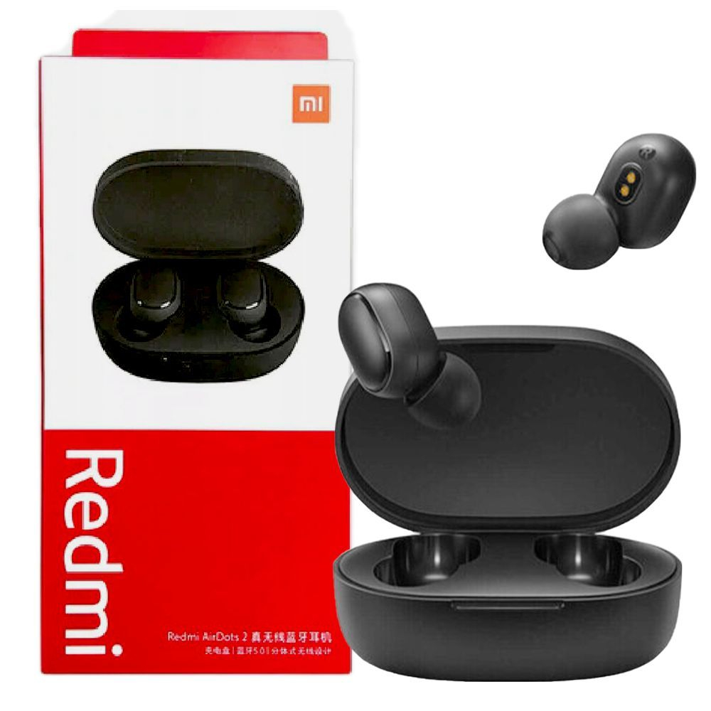 Fone de Ouvido Sem Fio Xiaomi Redmi Airdots 2 S - Conectividade Bluetooth 5.0, C