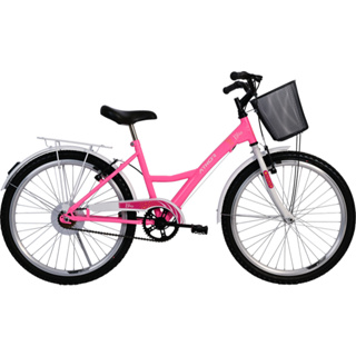 Bicicleta Infantil Athor Bliss Aro 24 c/ Cesta em Oferta na Shopee