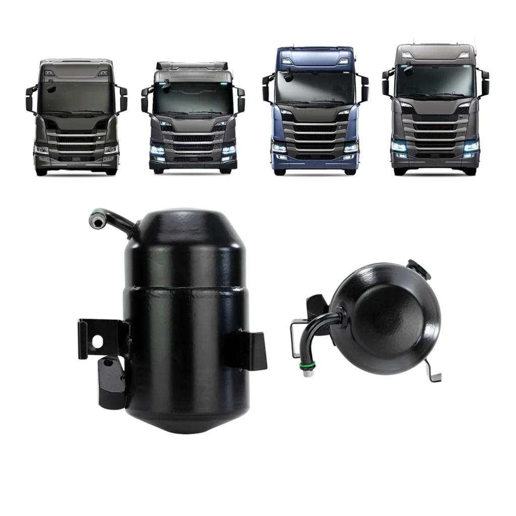 Filtro Secador Condensador Ar Condicionado Compativel C/ SCANIA P G R T 2008 A 2018