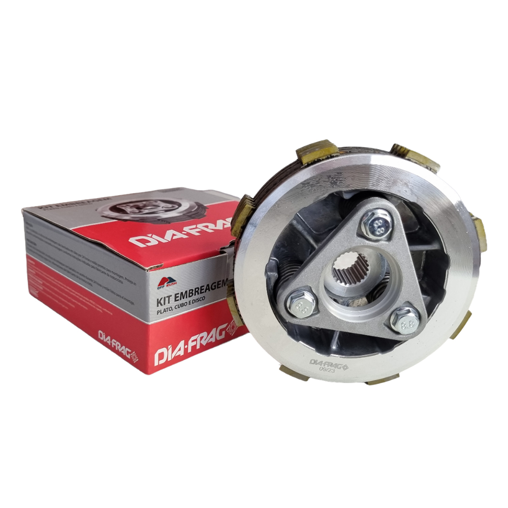 Kit Embreagem HONDA CG 160 FAN TITAN 2019 2020 2021 2022 2023 – Diafrag DKE-00130