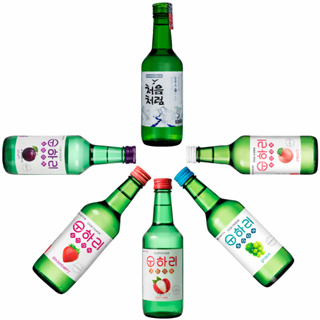 Kit 3 Bebidas Coreana Soju Chumchurum Coreano a Escolha:Original,Peach,Strawberry,Plum,Grape,Lychee em Oferta na Shopee