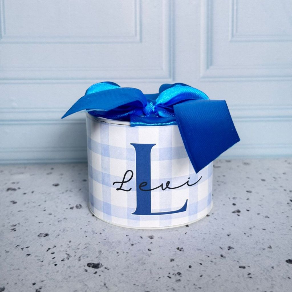 Kit tubolatas personalizadas chá de bebê menino • Lembrancinha maternidade | batizado | aniversário | chá de bb • 5x6 em Oferta na Shopee