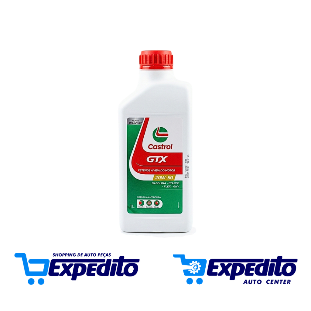 Óleo Motor Mineral 20W50 GTX Antiborra Castrol em Oferta na Shopee