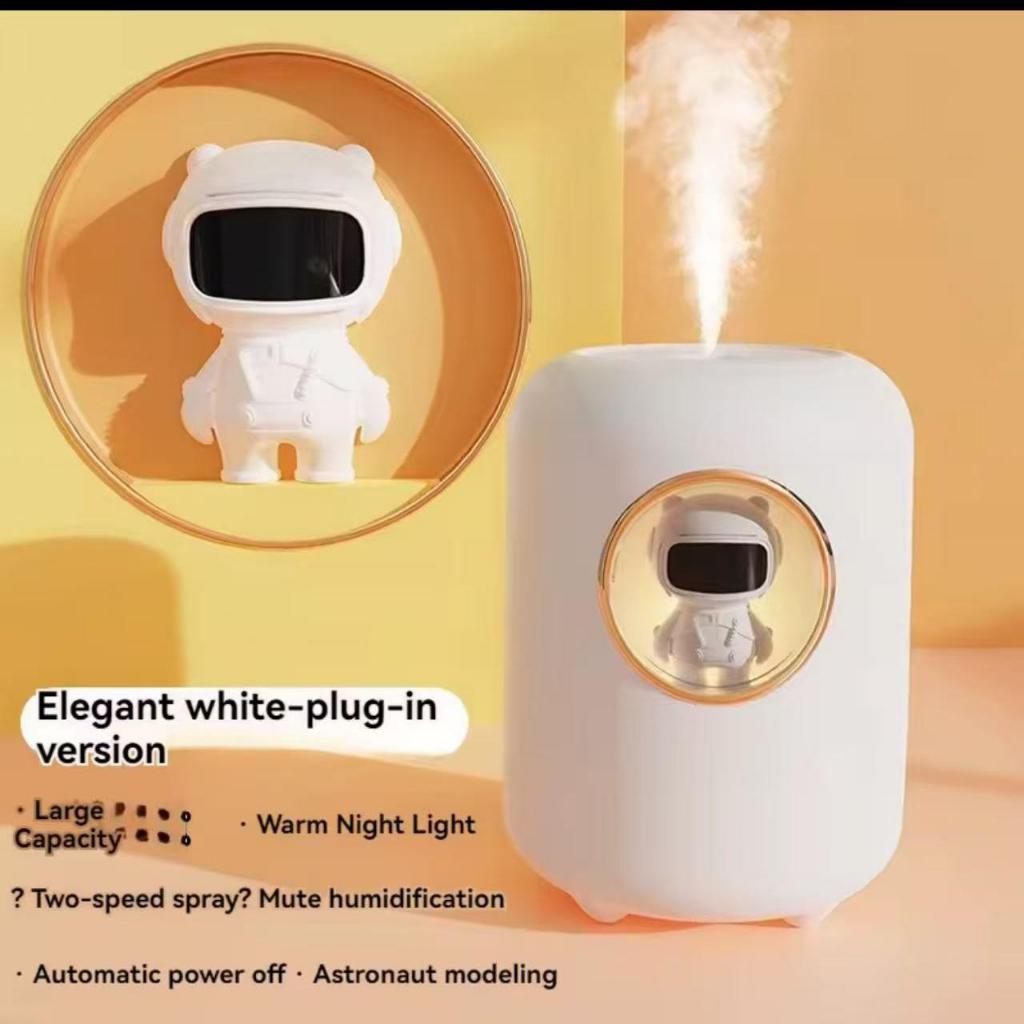 UMIFIDICADOR DE AR FASHION LOVELY USB com Luz Quente e Ambiente Confortável para Noites Húmidas