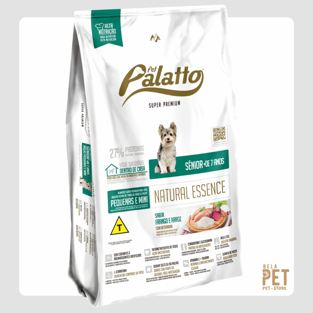 Ração Pet Palatto R. Peq. E Mini Senior - 3Kg