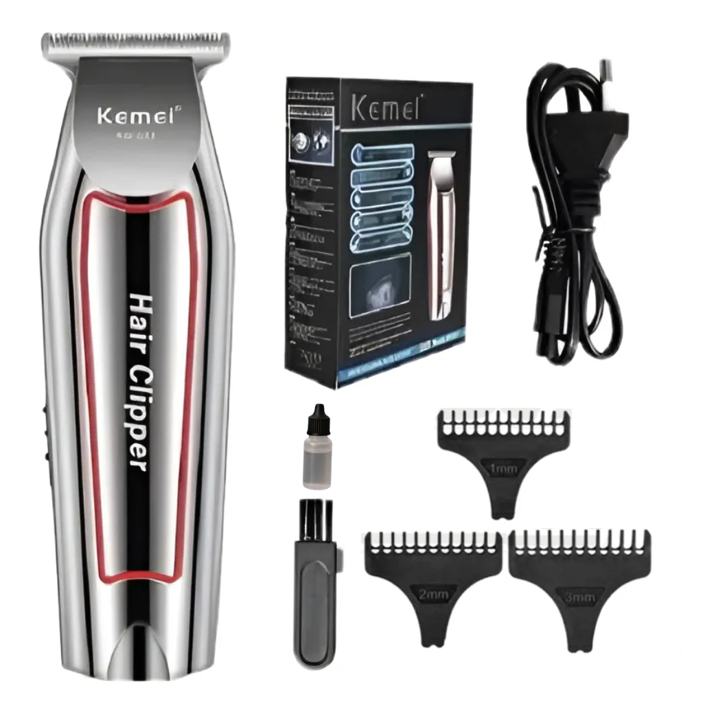 Máquina De Acabamento detailer Profissional Sem Fio Recarregável Original Kemei KM-032 Bivolt