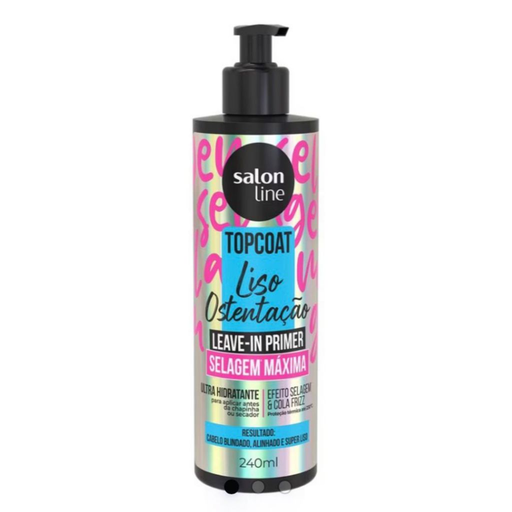 Leave-In Meu Liso Ostentação Top Coat 240ml - SALON LINE