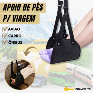 Apoio de Pé Portátil para Viagem | Descanso para Pernas | Conforto em Avião, Carro e Escritório em Oferta na Shopee